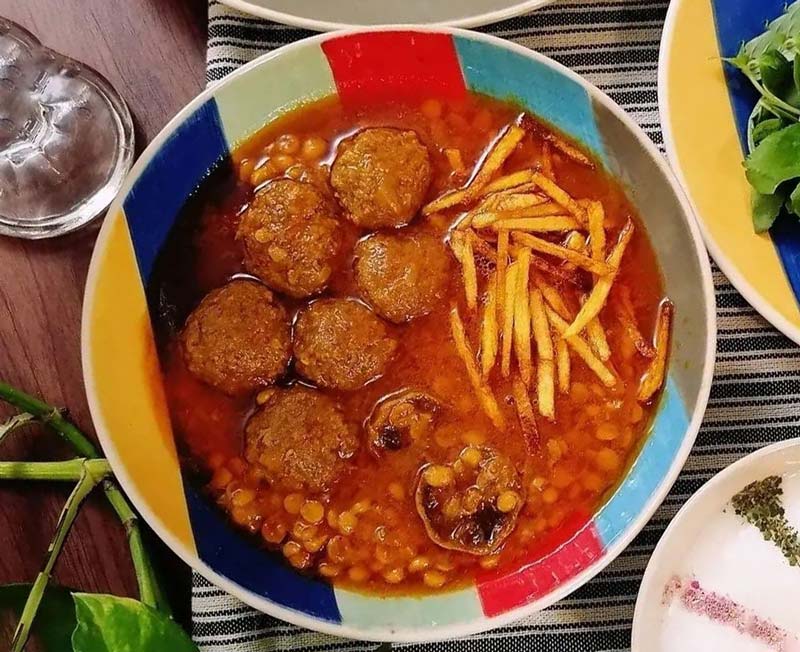 آموزش مرحله به مرحله «خورشت قیمه سویا» گیاهی و کم هزینه