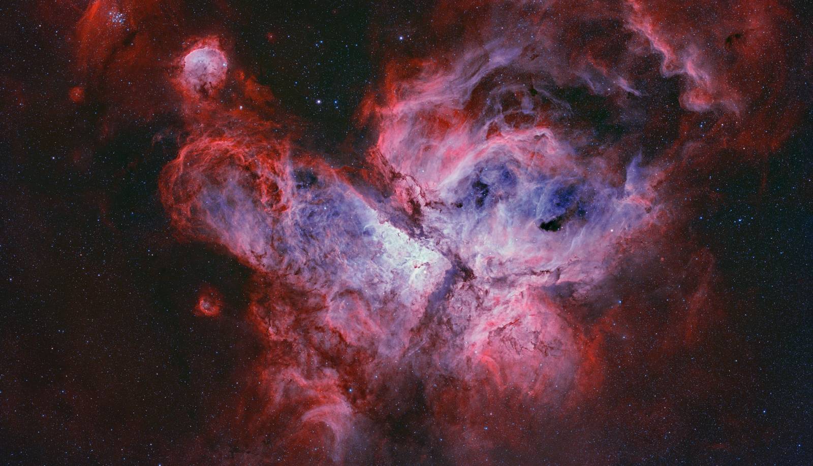 عکس روز ناسا؛ مجتمع کیهانی «سحابی کارینا»