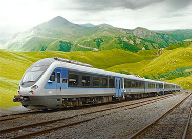 سرعت عجیب یک قطار مسافربری