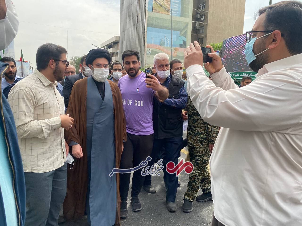 آخرین خبر | حضور فرزندان رهبر انقلاب در راهپیمایی روز قدس