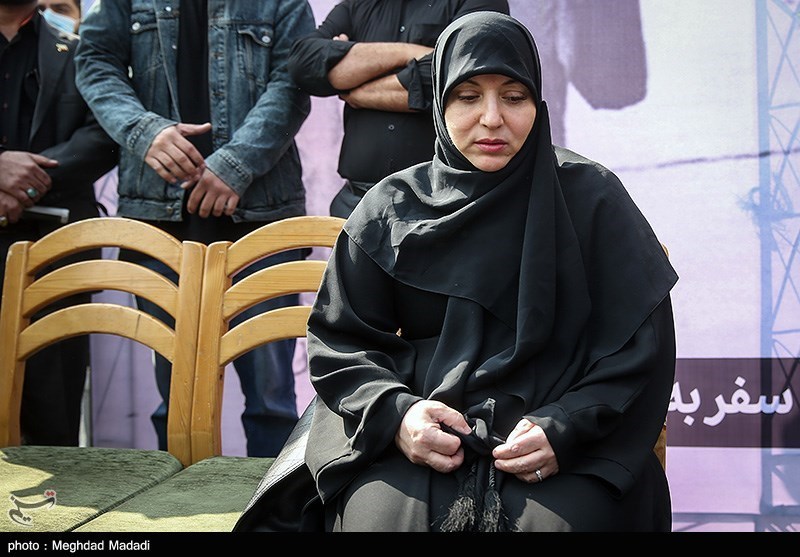 عکس/ حضور شخصیت‌ها در تشییع پیکر نادر طالب‌زاده