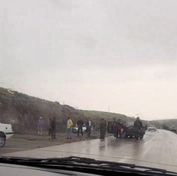 تصادف در محور مهاباد-بوکان جان کودک ۷ماهه را گرفت