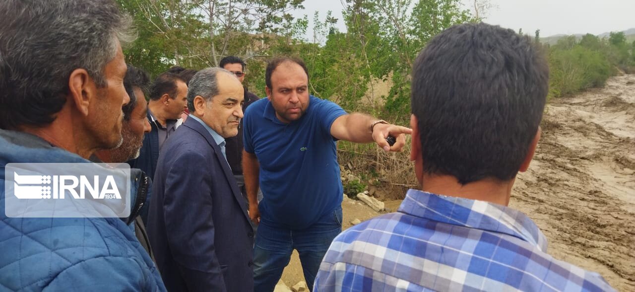 سیل در شهرستان انگوت مغان