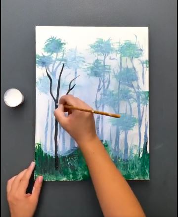 با کمی خلاقیت نقاشی هنری بکشید