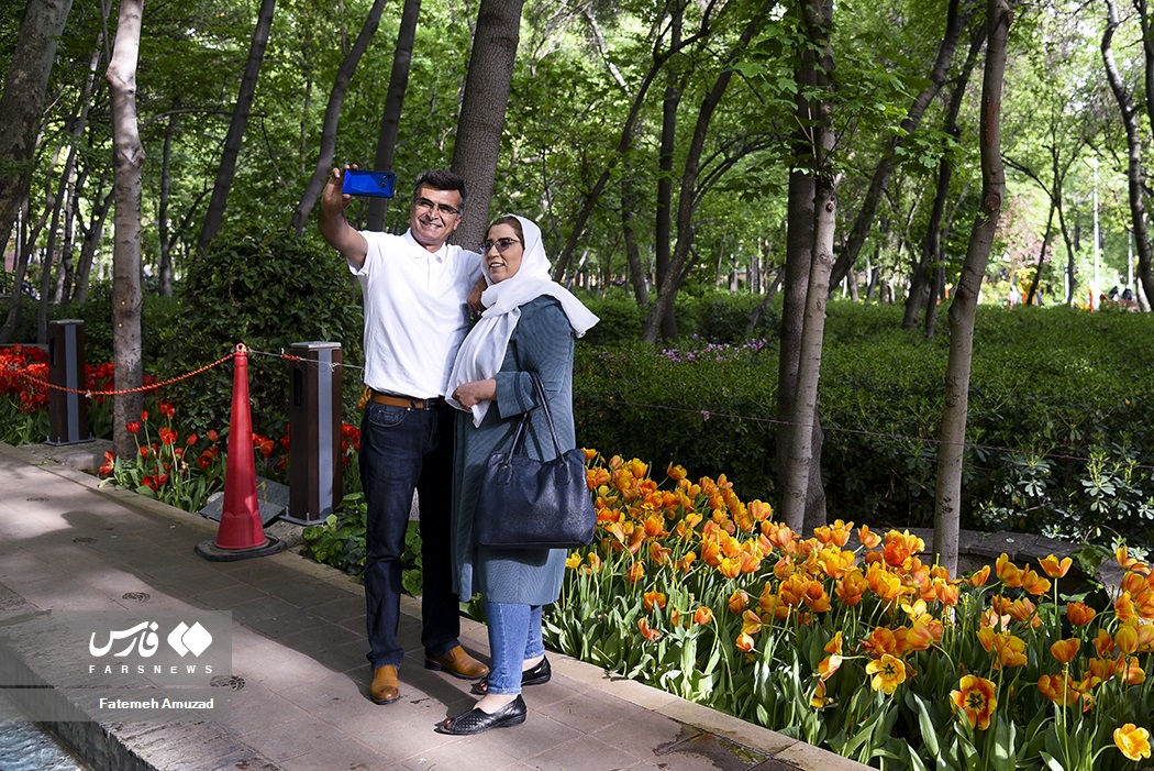 عکس/ باغ ایرانی در "ده ونک" تهران