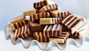 روش پخت شیرینی دو رنگ برای عید فطر