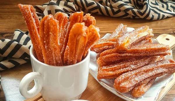 چوروس شیرینی خوشمزه اسپانیایی