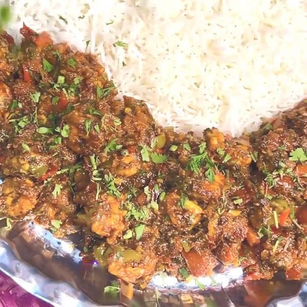 حمیسه میگو، غذای مجلسی جنوبی ها