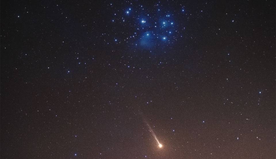 پروین و تیر دنبالهدار پروین و تیر دنبالهدار