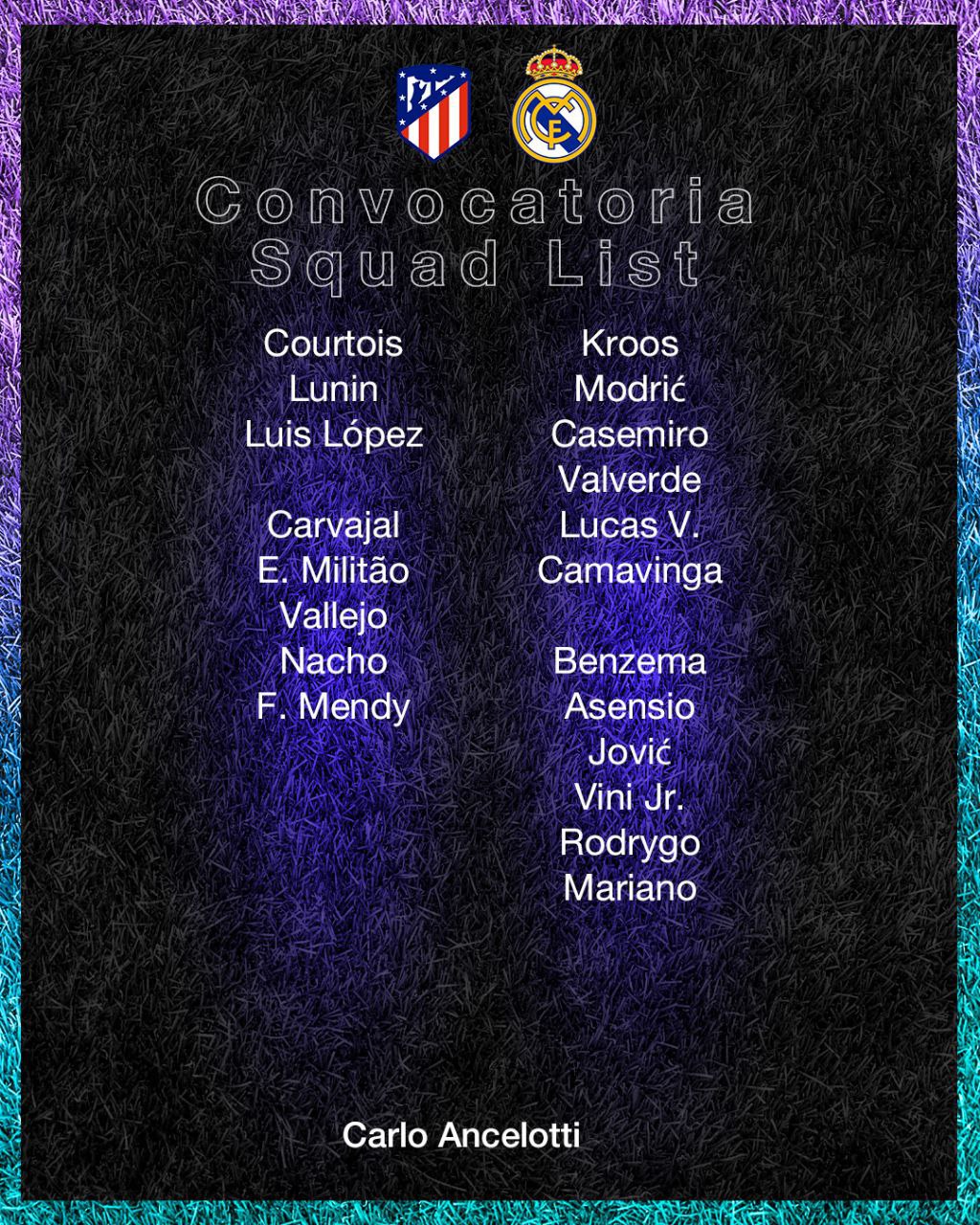 رئال مادرید با 6 غایب در دربی تشریفاتی