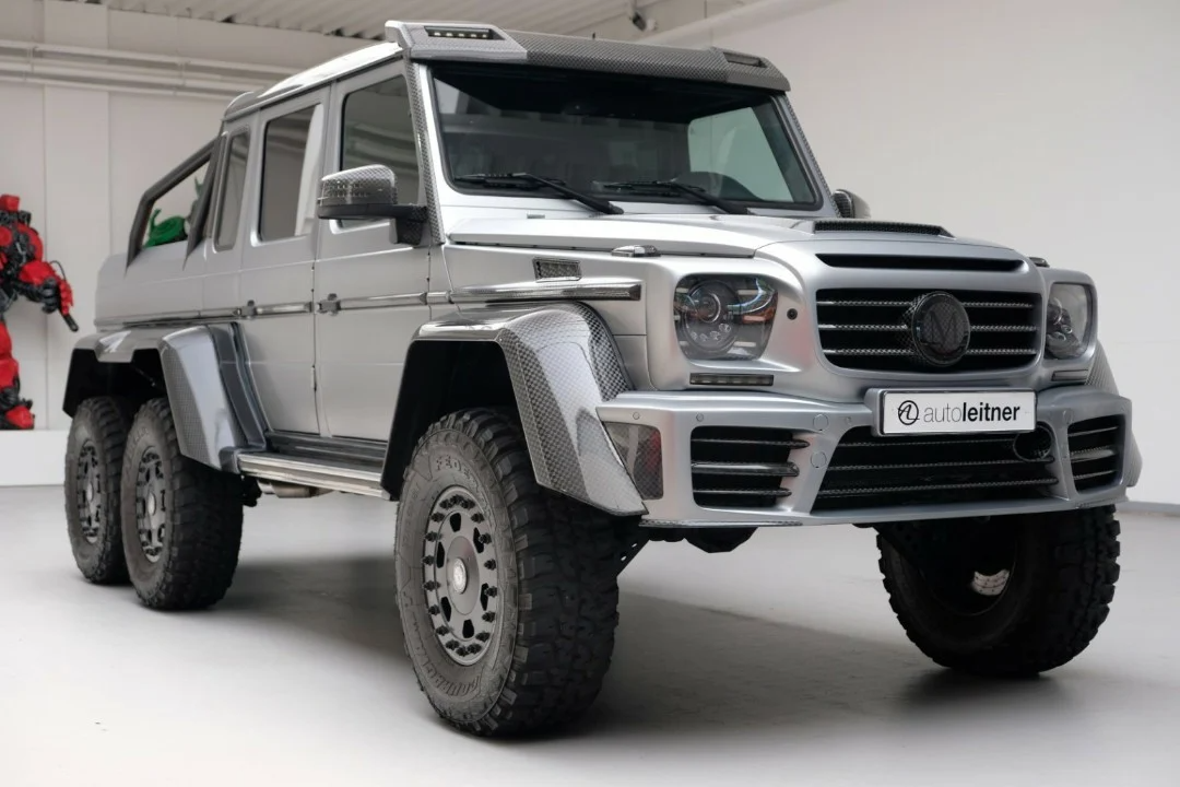 تنها مرسدس G63 شش چرخ «منصوری» فروخته می شود