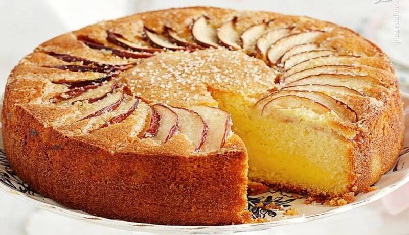 «کیک سیب و دارچین» بدون نیاز به فر و همزن