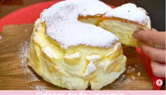 کیک ماست را بدون آرد بپزید