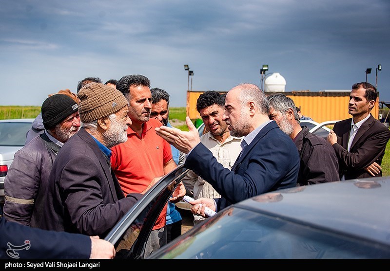 عکس/ معاون دادستان کل کشور  راهی میانکاله شد