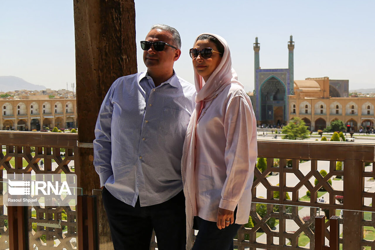 عکس/ بازدید وزیر فرهنگ لبنان از اماکن دیدنی شهر اصفهان