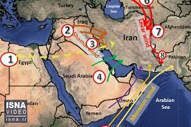همسایگی ایران با میلیون‌ها هکتار کانون گرد و غبار