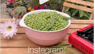 ایده کاربردی برای بلانچ کردن نخود فرنگی