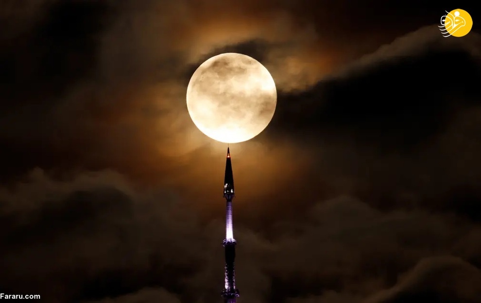 تصاویری جذاب و دیدنی از ابرماه افروخته سال ۲۰۲۲