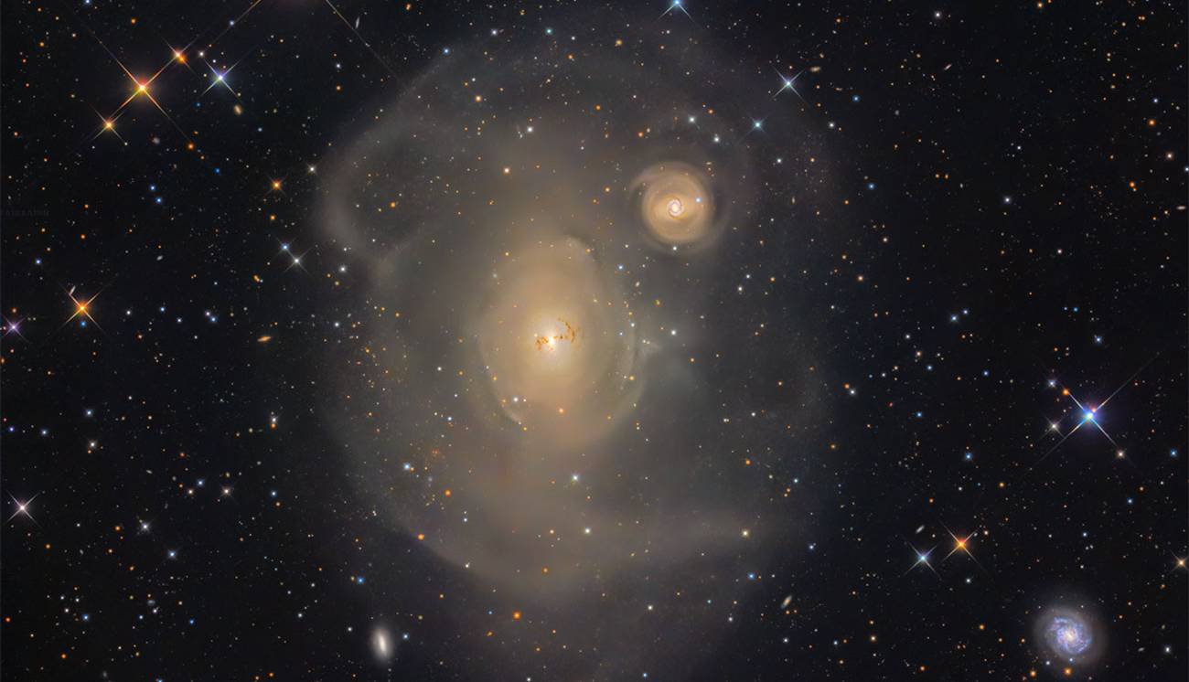 تصویر روز ناسا؛ زندگی پس از مرگ کهکشان NGC 1316