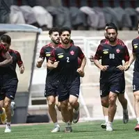 مهمان ویژه در تمرین پرسپولیس