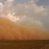 وقوع طوفان شن در عربستان سعودی