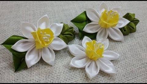 ایده درست کردن گل نرگس در خانه