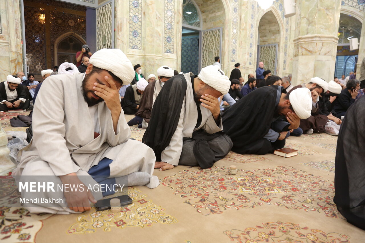 عکس/ مراسم بزرگداشت مرحوم استاد فاطمی نیا در قم