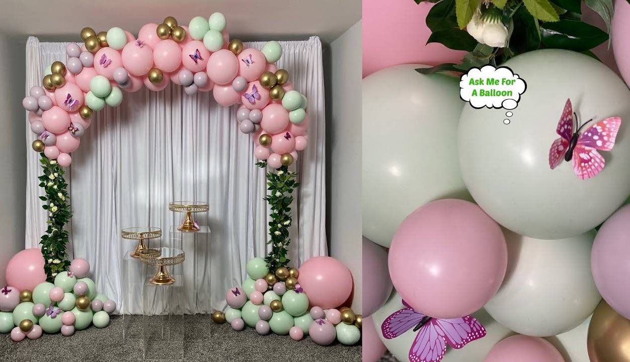 ایده بادکنک آرایی برای مهمانی ها