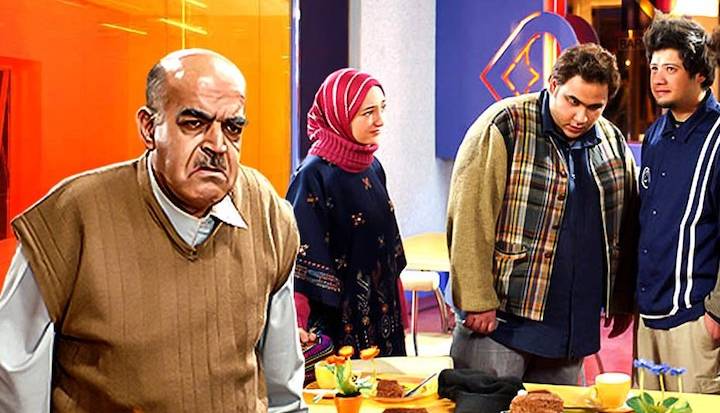 سکانسی از سریال «زندگی به شرط خنده»