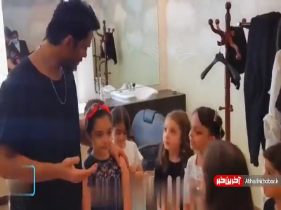 دیدار سهراب پاکزاد و هوادار ویژه اش