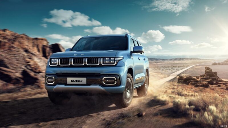 بایک BJ60 معرفی شد، یک شاسی‌بلند آفرودی کاملاً جدید چینی