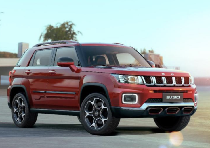 کراس اوور جذاب «بایک» در نمایشگاه خودروی چین