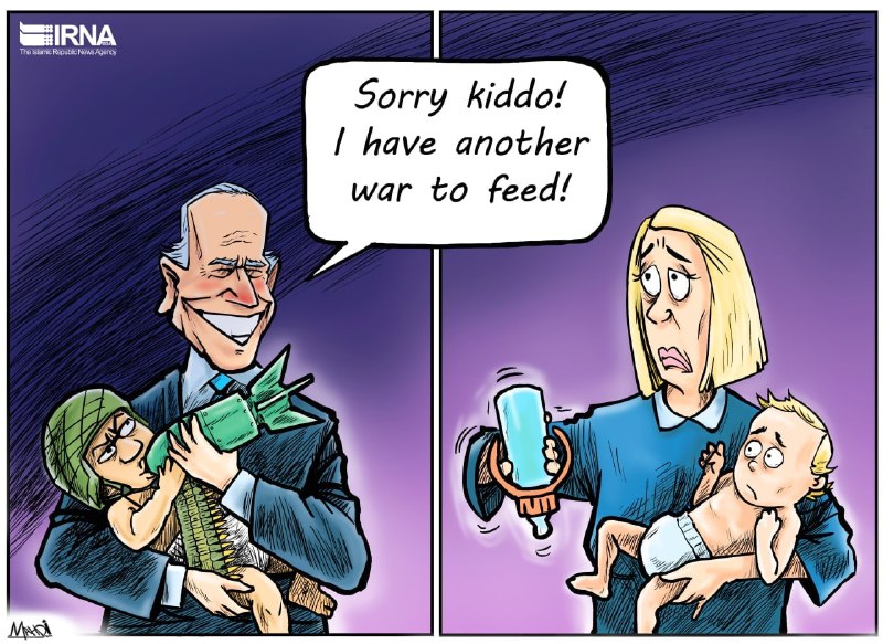 کاریکاتور/ قحطی شیرخشک در آمریکا