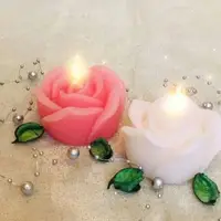 ایده جذاب ساخت شمع به شکل گل رز با شمع های استفاده شده