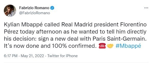 آب پاکی امباپه روی دست پرس؛ به رئال مادرید نمی‌آیم!