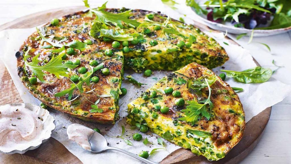 «کوکوی نخود فرنگی» نهار خوشمزه و بهاری