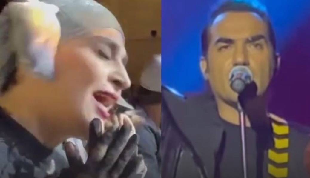 همخوانی اندیشه فولادوند در کنسرت رضا یزدانی