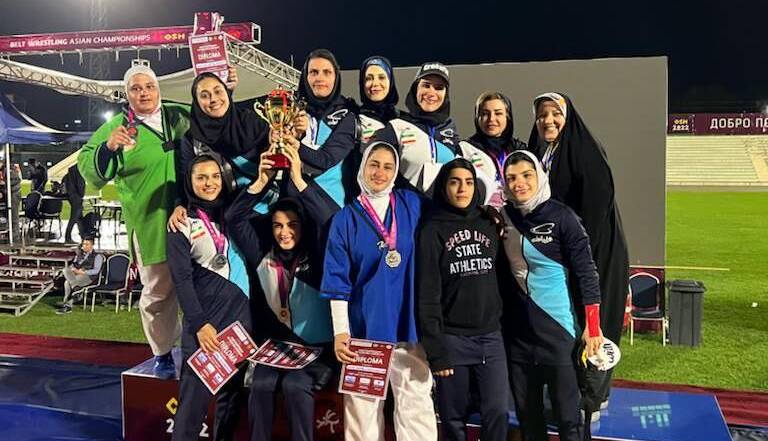 تیم ملی آلیش زنان قهرمان آسیا شد