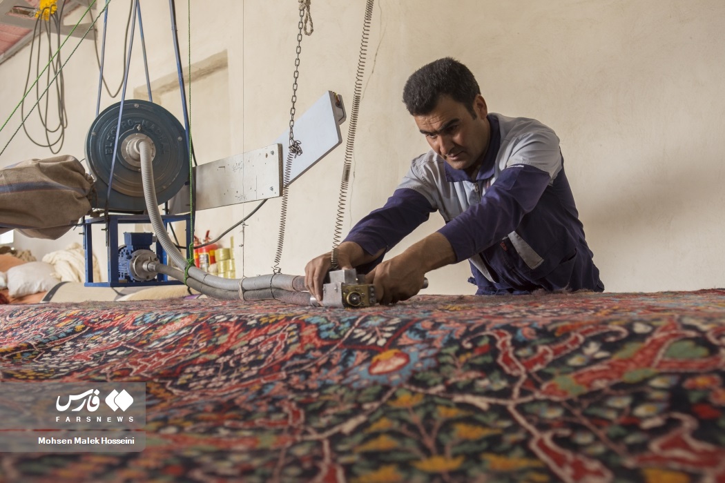 کارگاه رنگرزی سنتی فرش دستباف