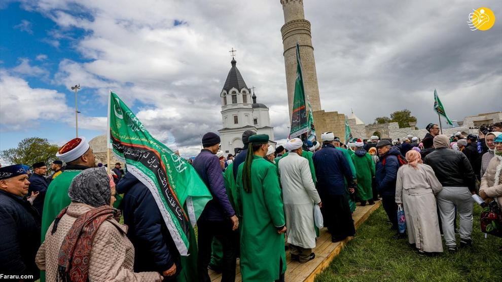 عکس/ گرامیداشت ۱۱۰۰ سال حضور اسلام در تاتارستان