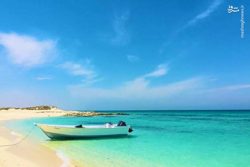آسمان زیبای جزیرهٔ شیدوَر هرمزگان