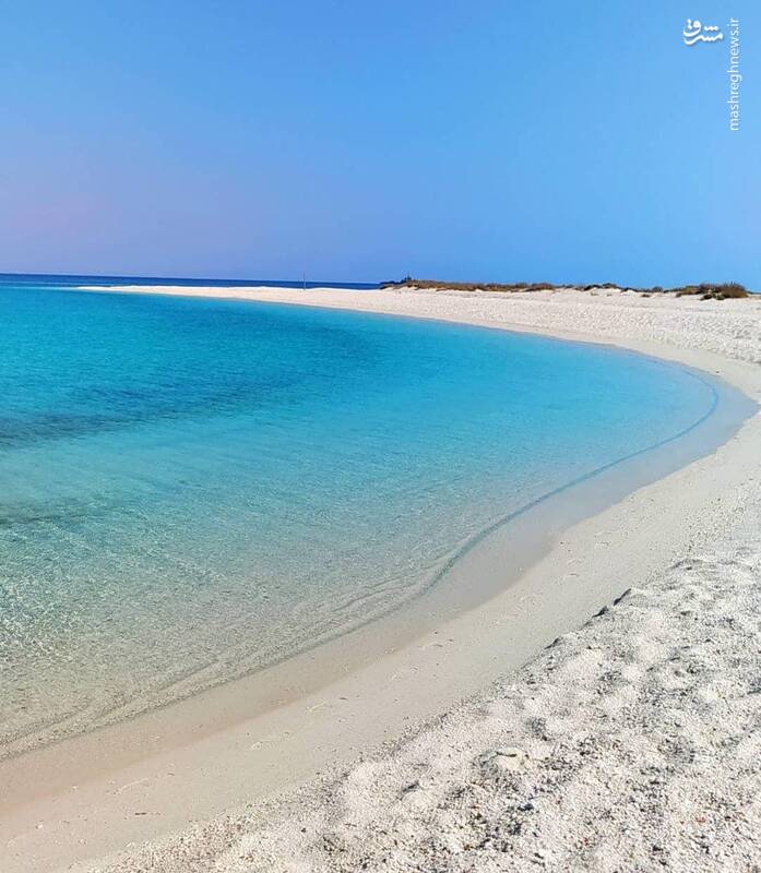 آسمان زیبای جزیرهٔ شیدوَر هرمزگان