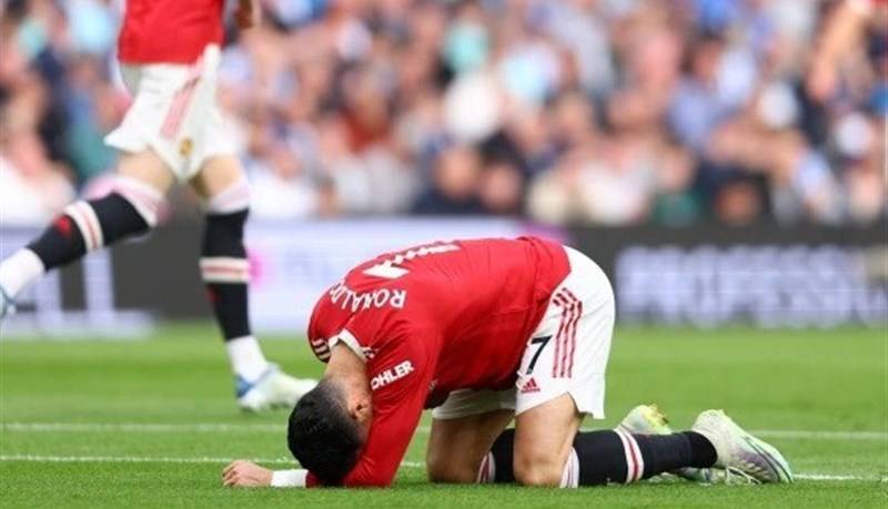 رونالدو آخرین بازی فصل منچستریونایتد را از دست داد