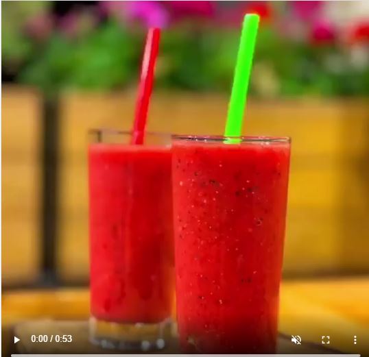 ترفند خاص برای تهیه اسموتی هندوانه