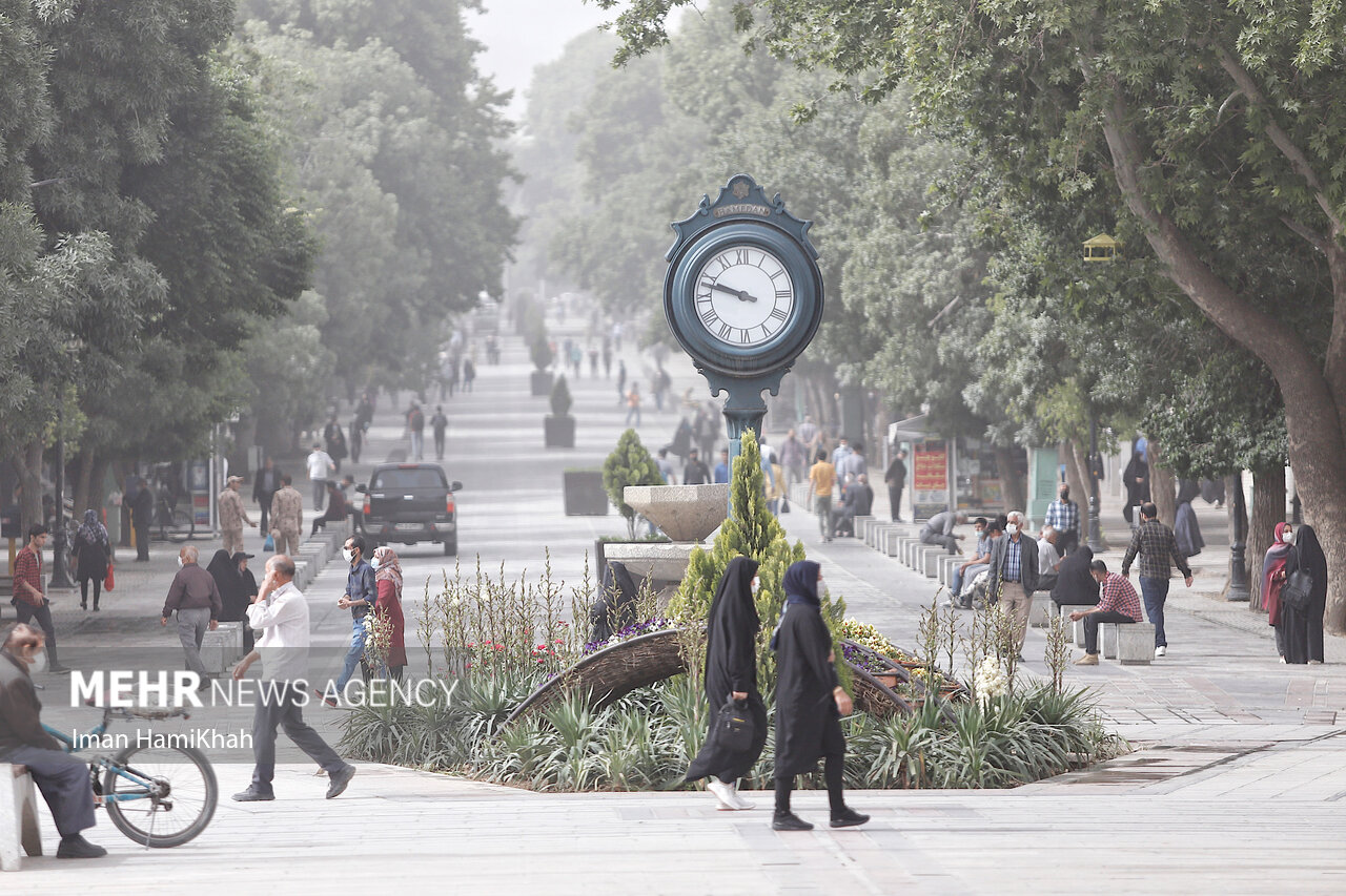عکس/ آلودگی هوا در همدان