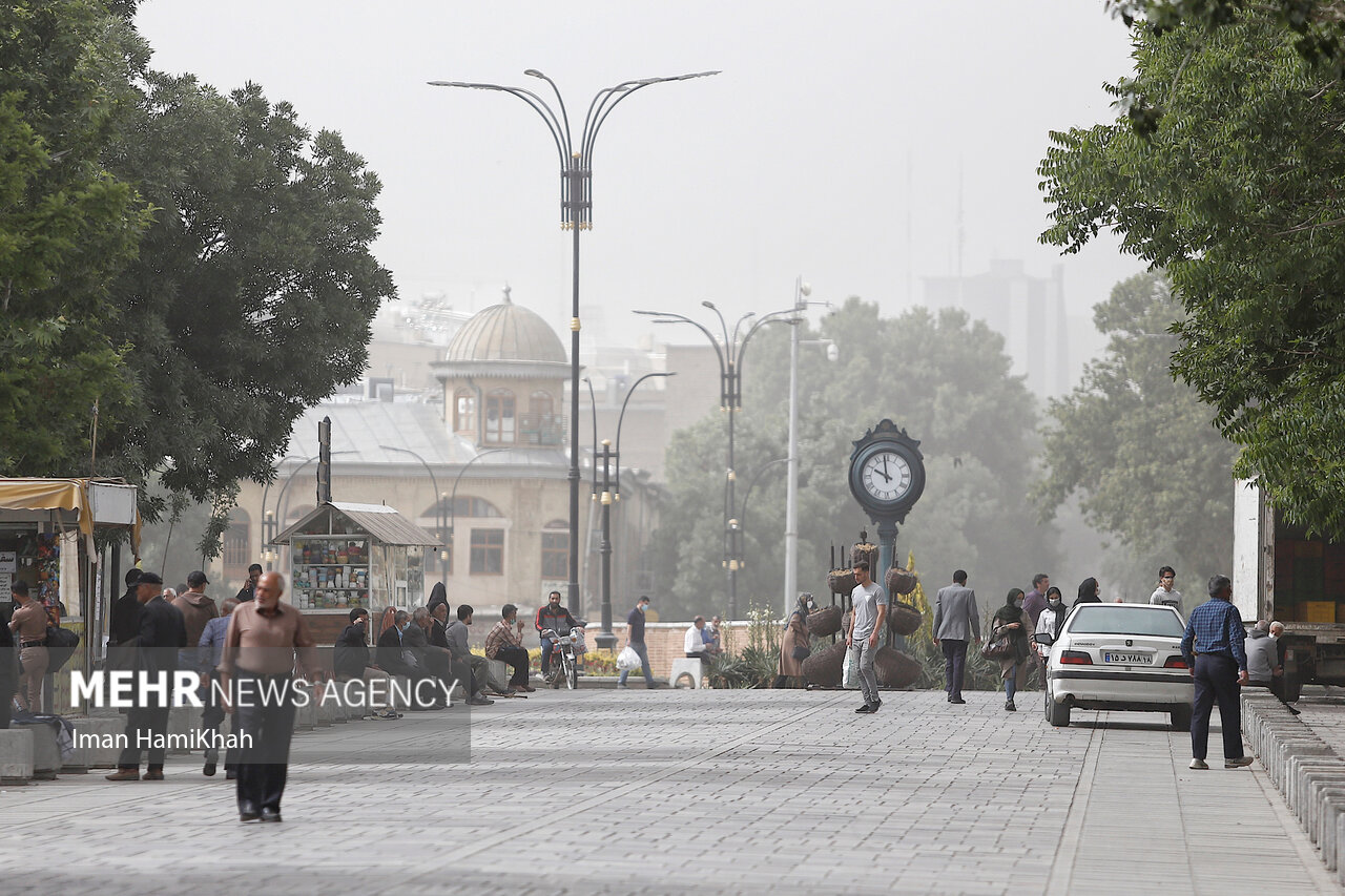 عکس/ آلودگی هوا در همدان