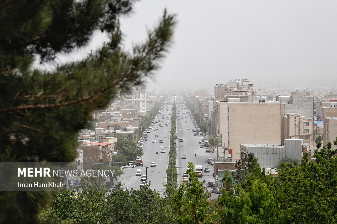 عکس/ آلودگی هوا در همدان