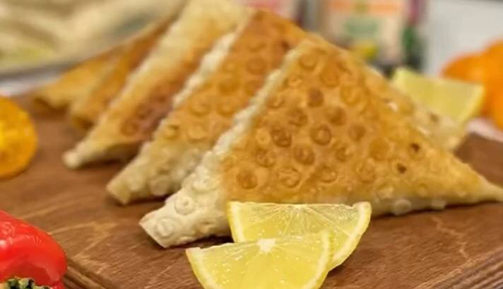 تهیه سمبوسه فوری و خوشمزه