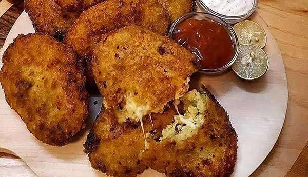 آموزش تهیه «کتلت برنجی» با پیش غذای باباقانوش