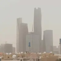طوفان گرد و غبار در عربستان